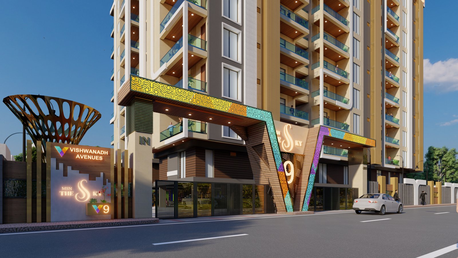 Vishwanadh Avenues - Built With Purpose iconic architecture